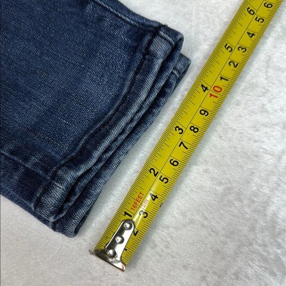 Pilcro and the Letterpress Blue High-Rise Skinny Jeans by ANTHOLOGY S 25 STRECH - Picture 7 of 11